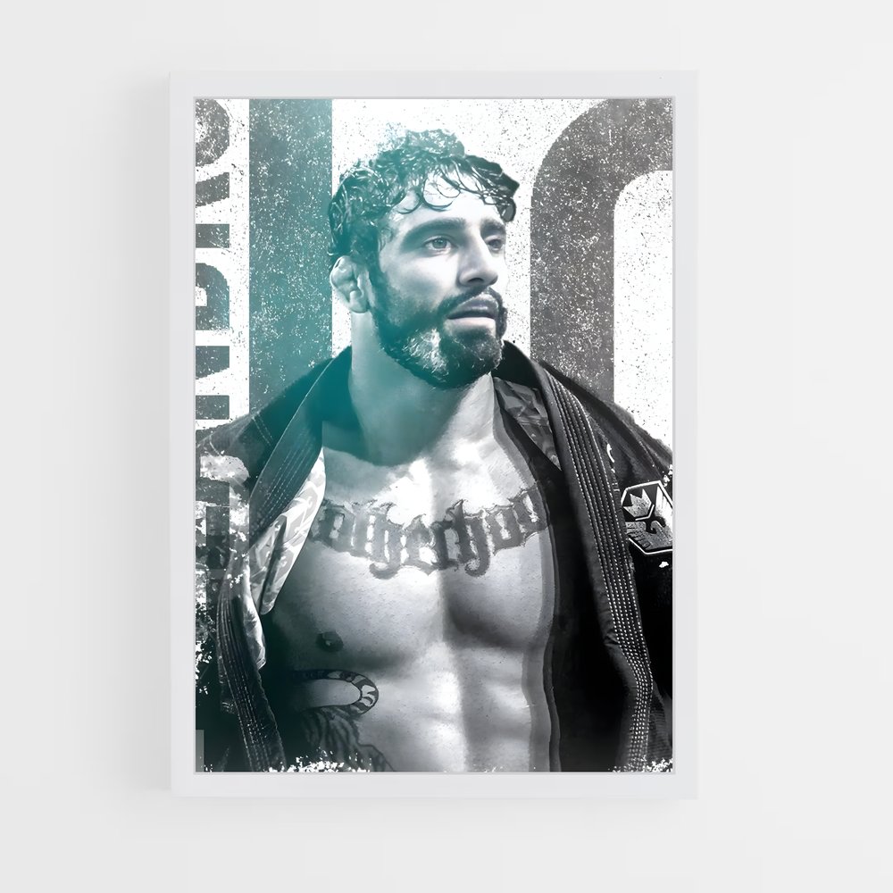 Poster The Rock Solid – affiche Jiu-jitsu brésilien (vue 3)